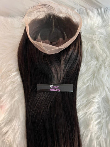 1B Transparent Full Lace Wig (Preplucked)